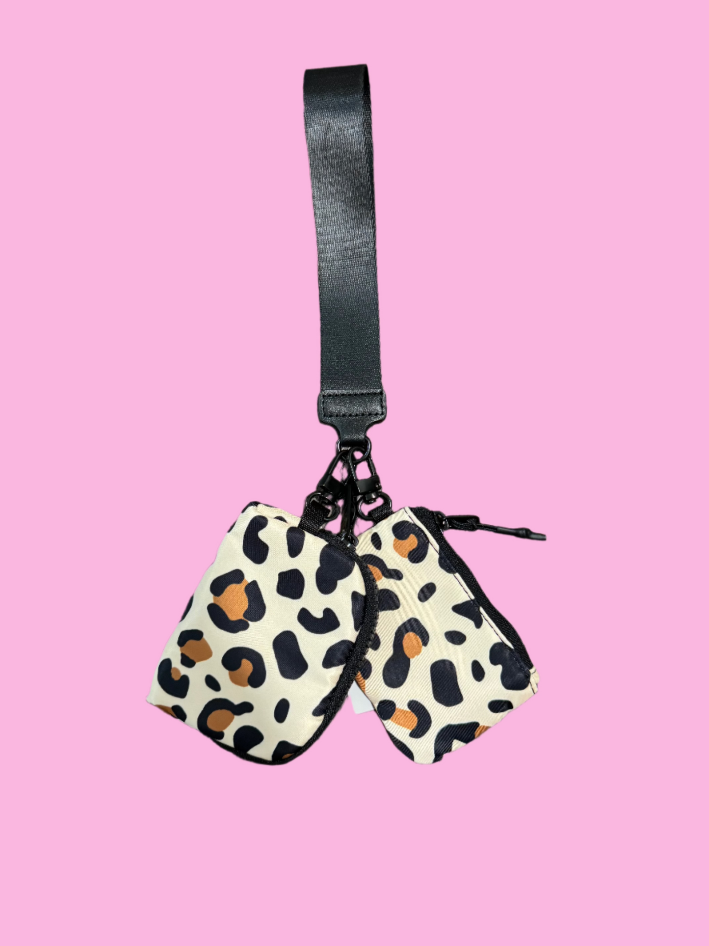 Cheetah Wristlet Pouch