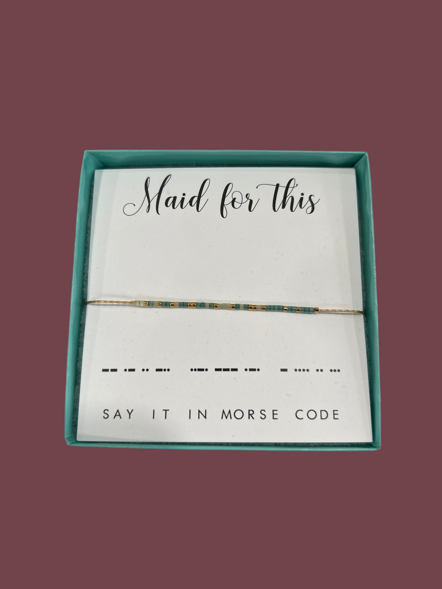 Maid For This Bracelet - Dot & Dash