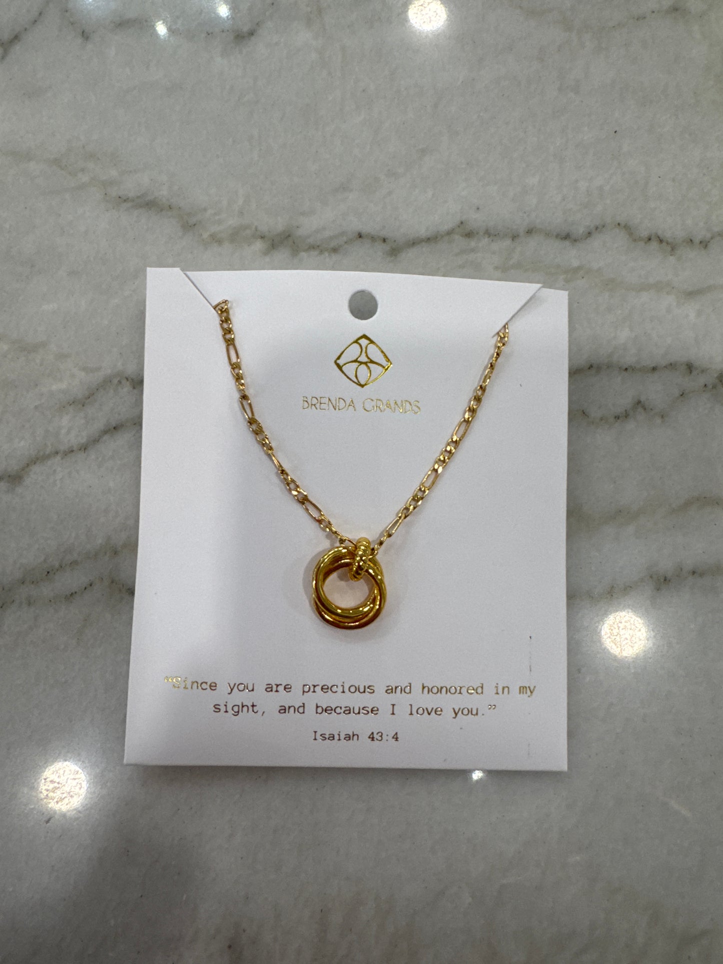 Looped Duo Good Necklace
