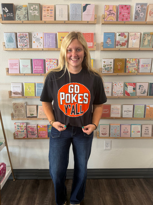 Go Pokes Y'all T-shirt (117)