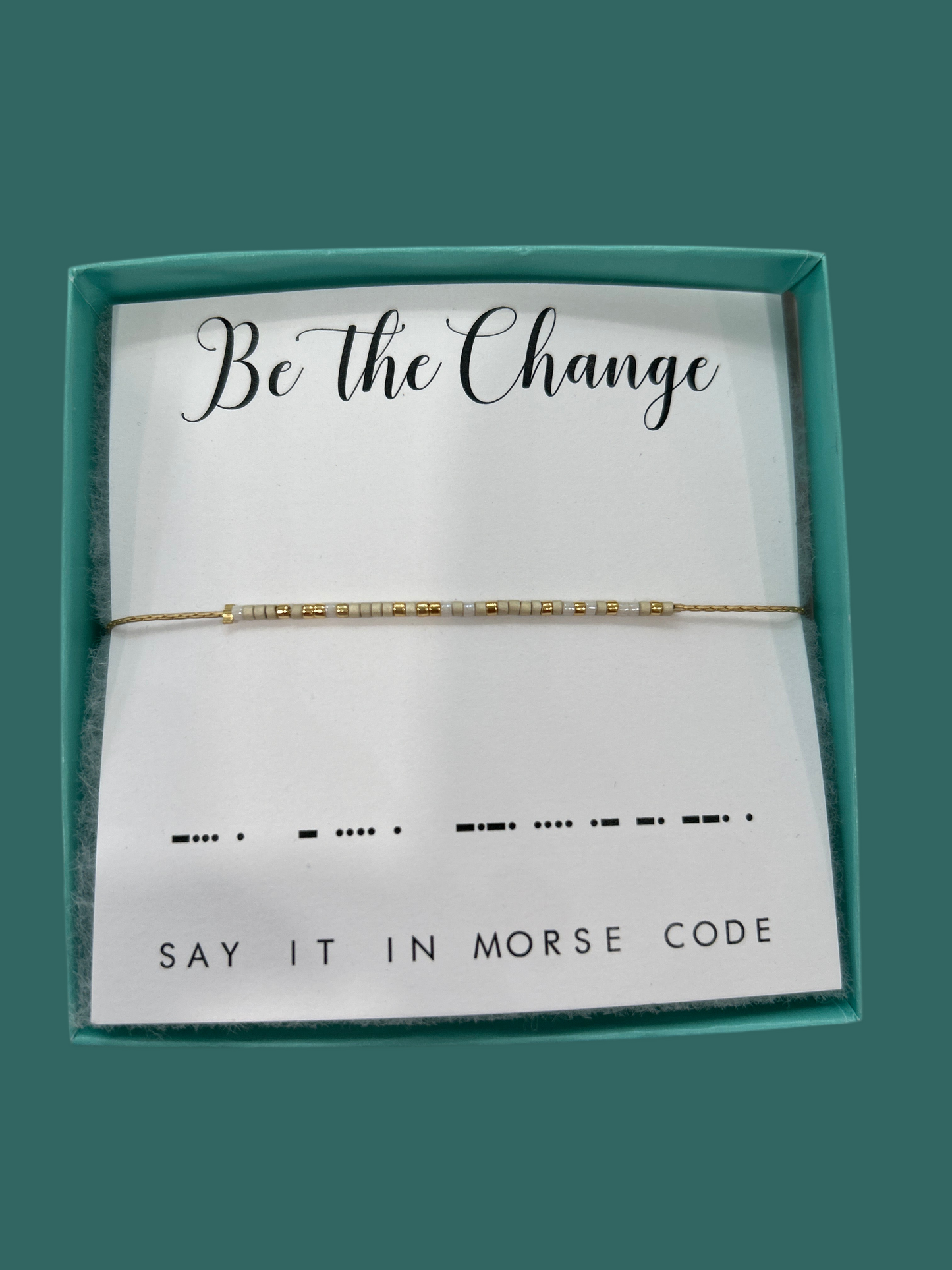Be The Change Bracelet - Dot & Dash