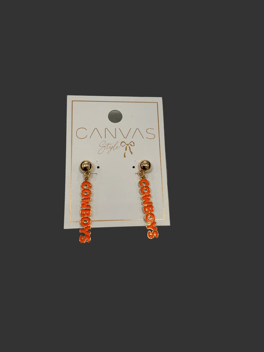 Cowboy Drop Earrings