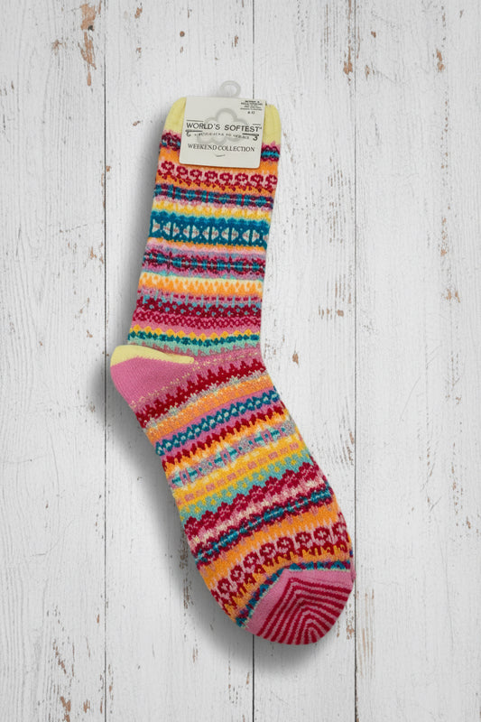 Whimsy Bright Socks