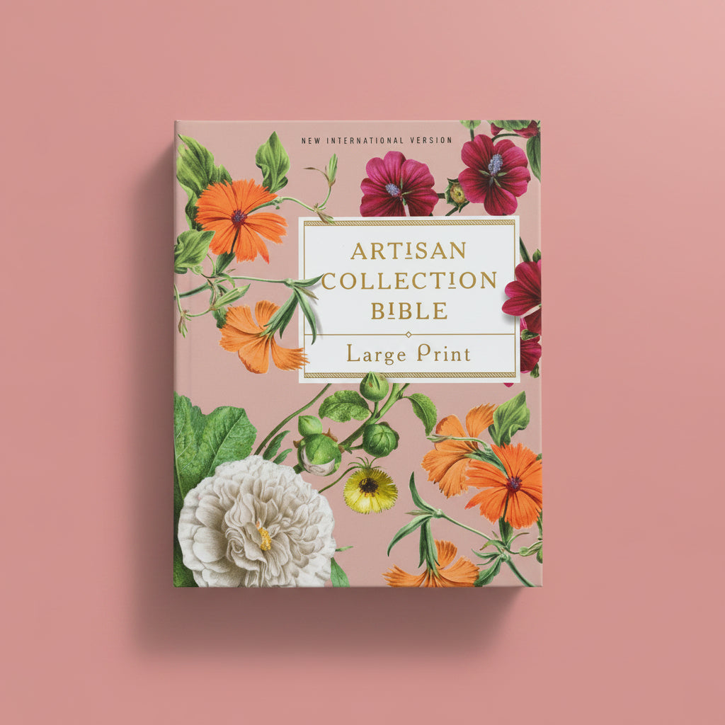 NIV Artisan Bible Pink Floral