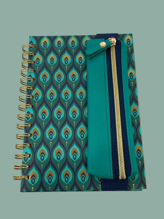 Cascading Plumes Pen Pocket Notebook