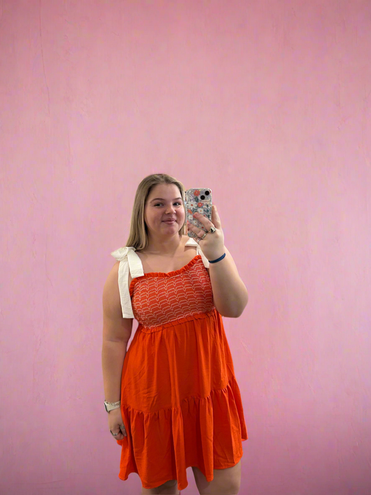 Orange Out Dress