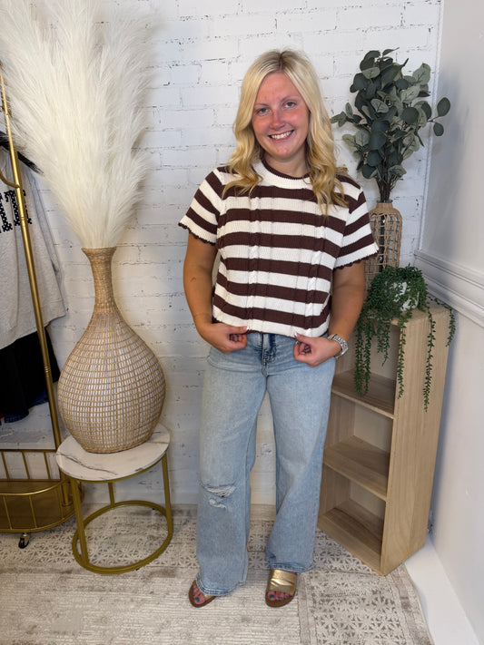 Changing Seasons Cream Sweater (117)