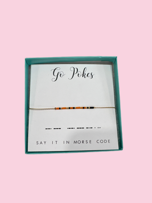 Go Pokes Bracelet - Dot & Dash