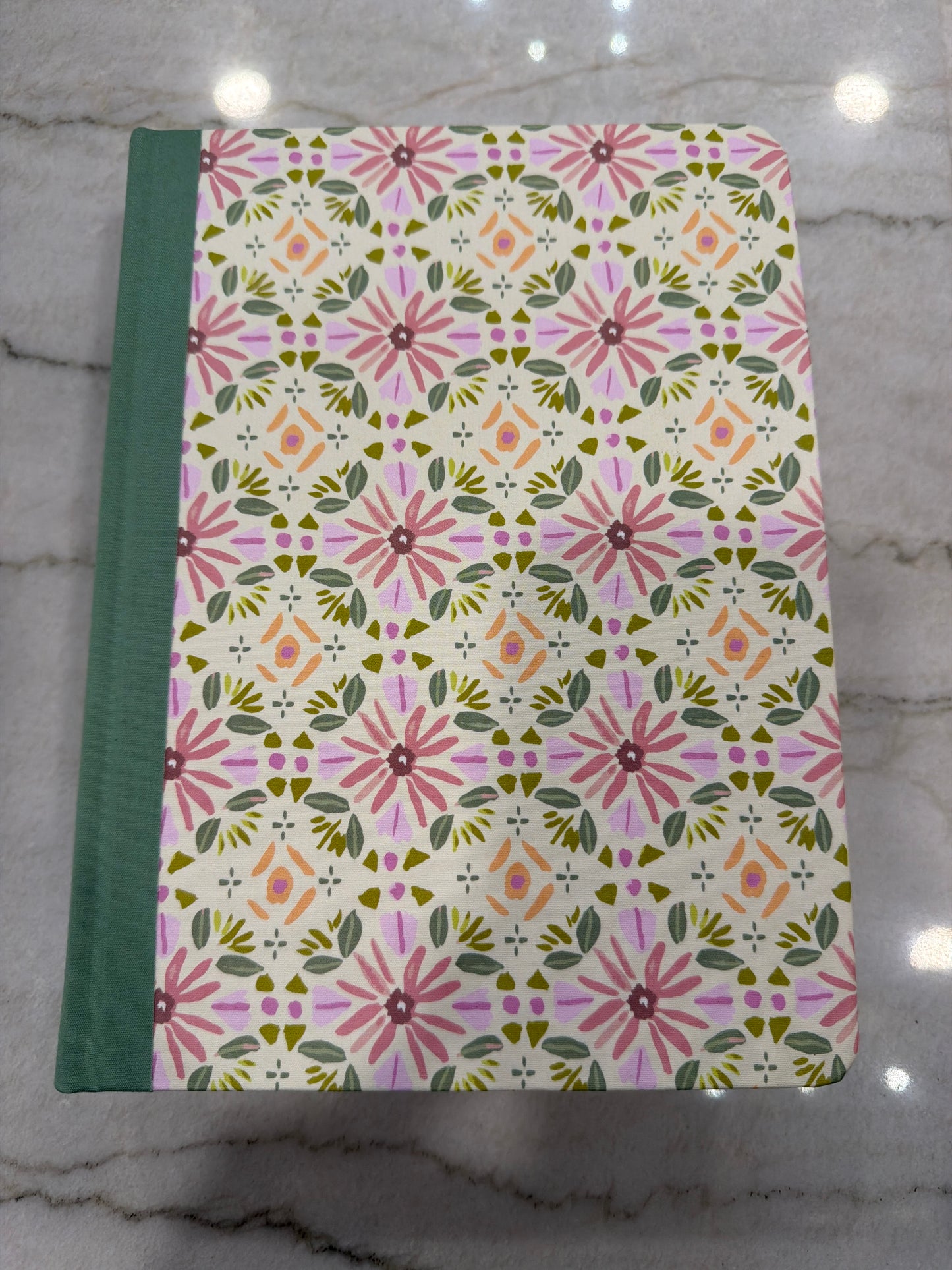 ESV Journaling Bible Pink And Green