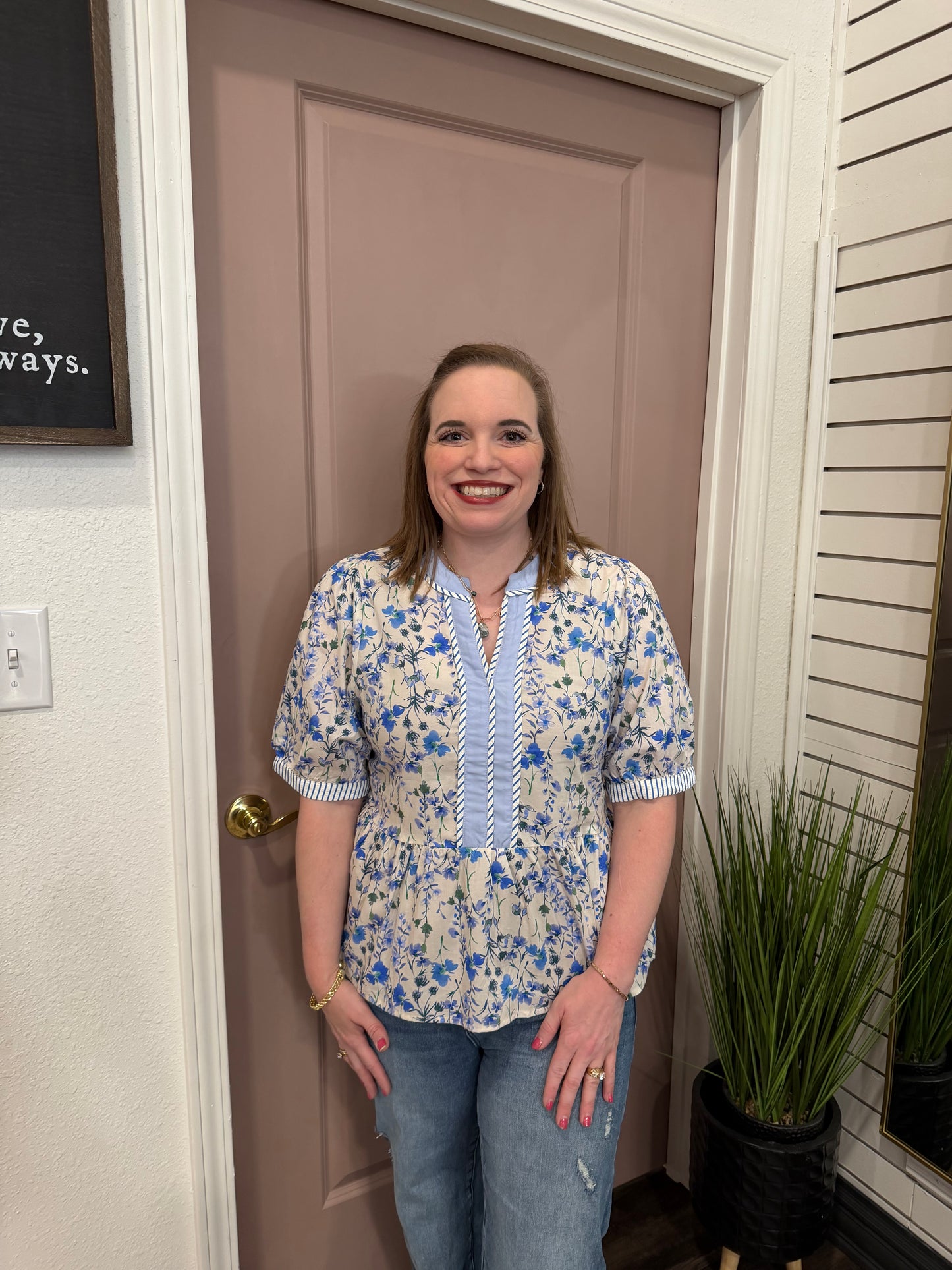 Blue Horizon Blouse