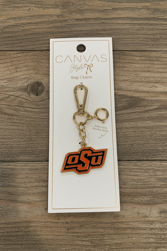 Logo Bag Charm