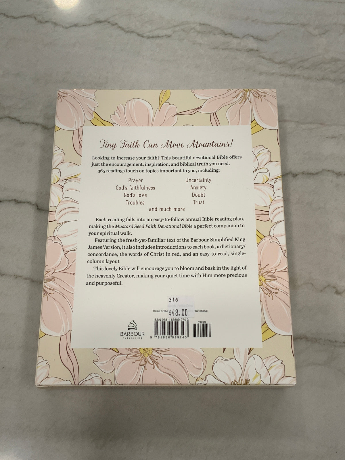 Mustard Seed Faith Devotional Bible