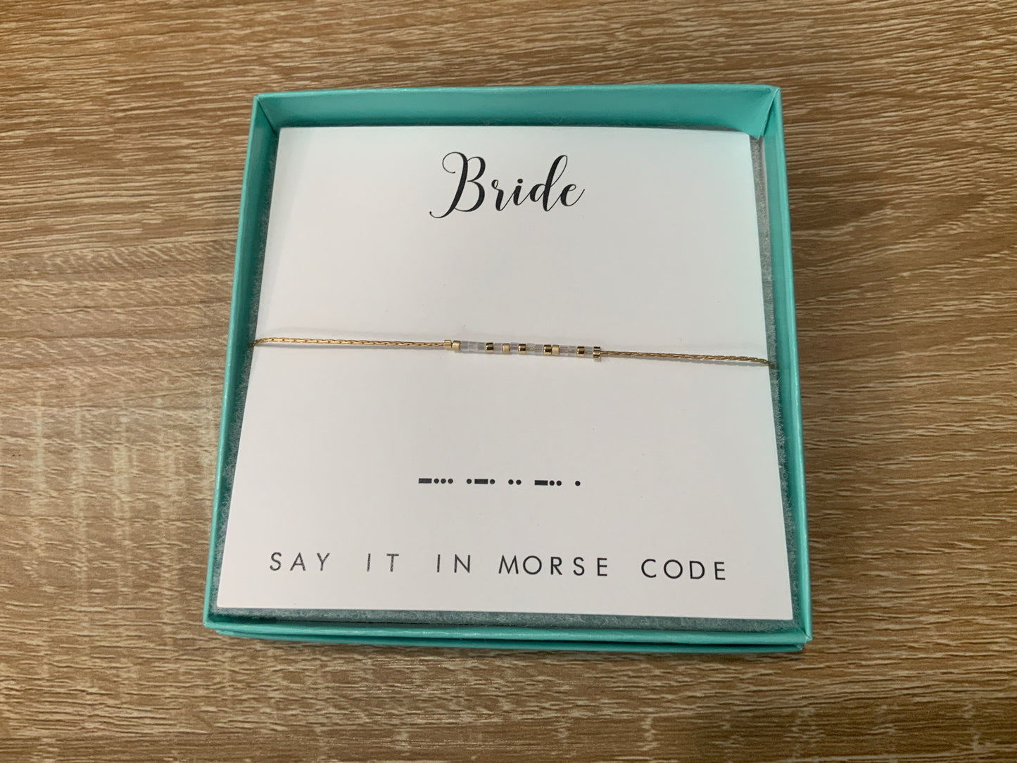 Bride Bracelet- Dot & Dash