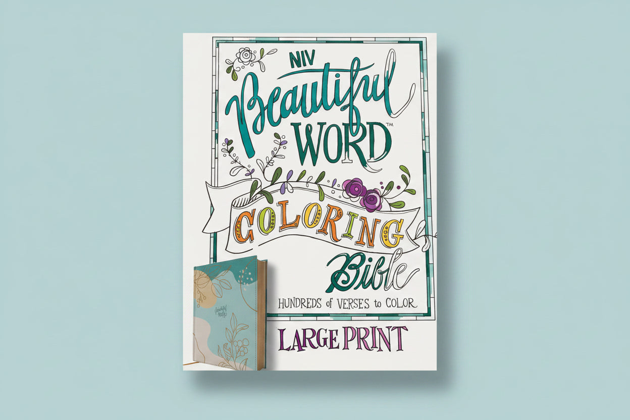 NIV Beautiful Coloring Bible