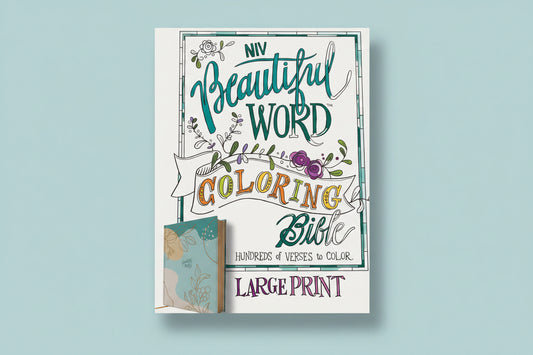 NIV Beautiful Coloring Bible