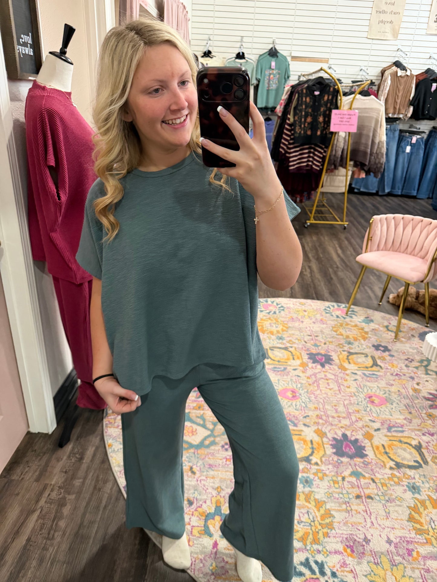 Cotton Worthy Ash Jade Set