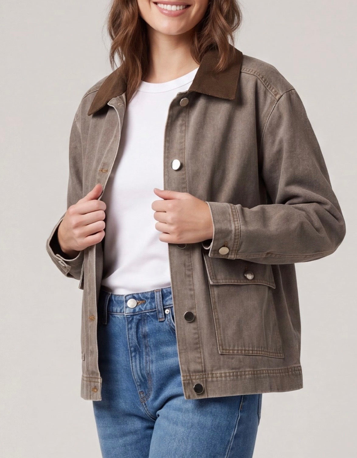 Autumn Calling Ash Brown Jacket