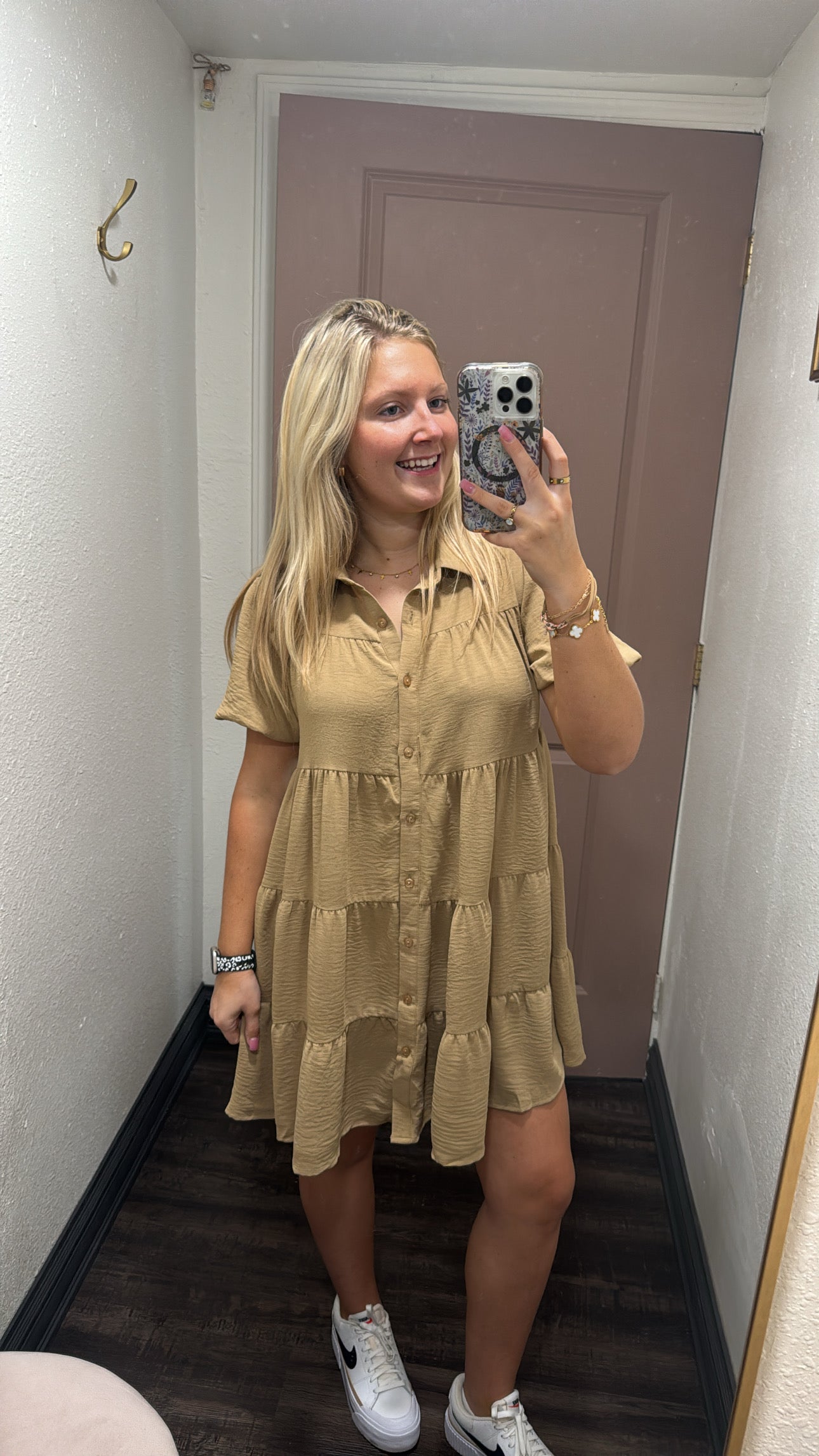 Taupe Basic Dress (117)