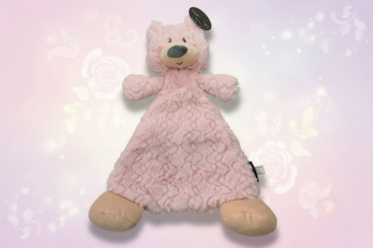 Bella Bear Rattle Blankie