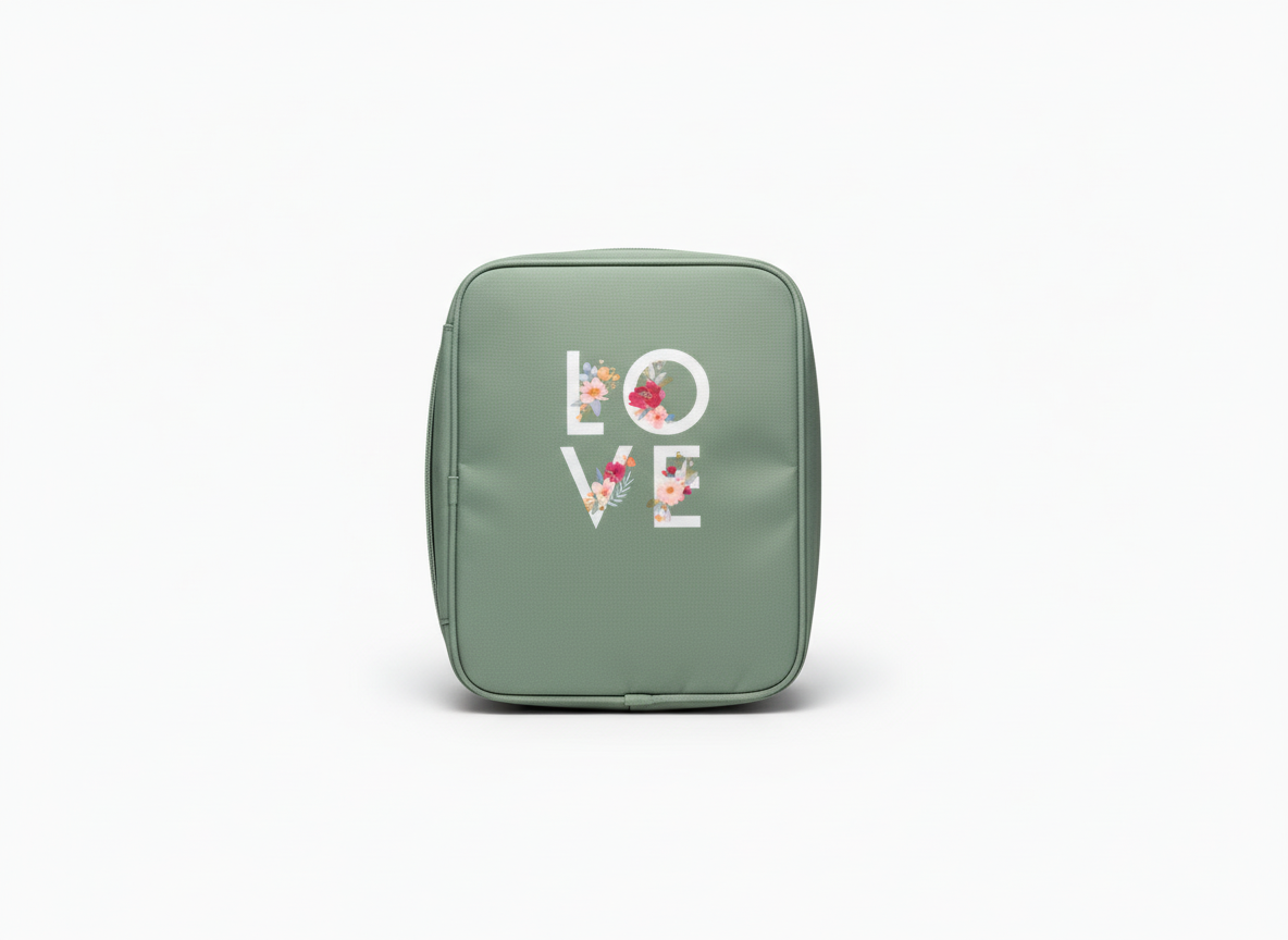 LOVE Green Bible Cover