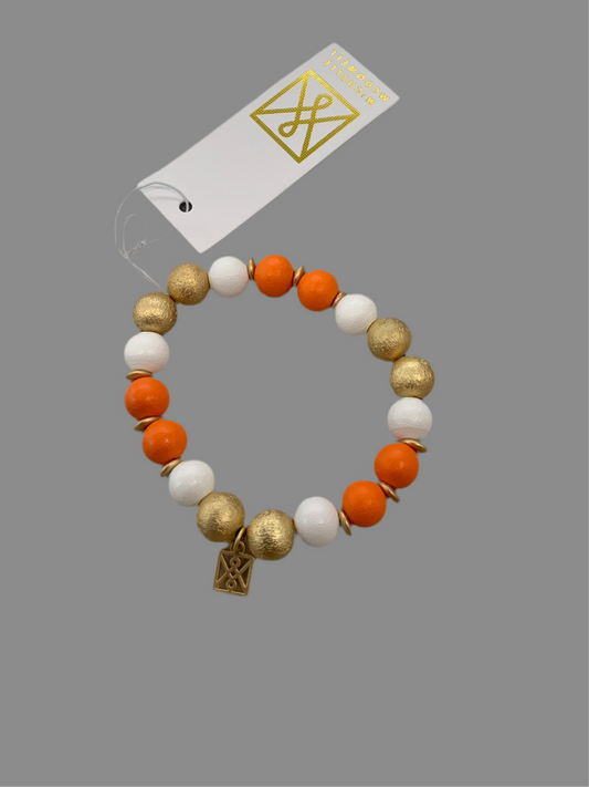 Nori Bracelet Orange and White