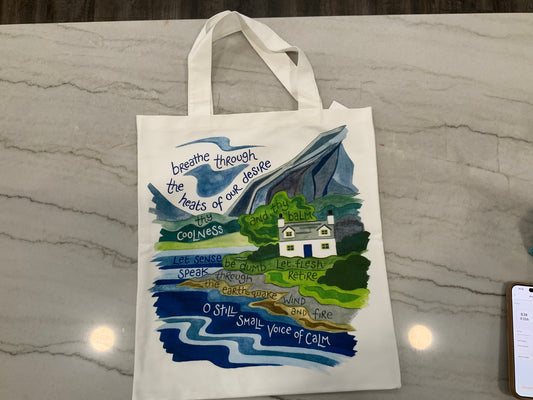 Small Voice of Calm Canvas Bag