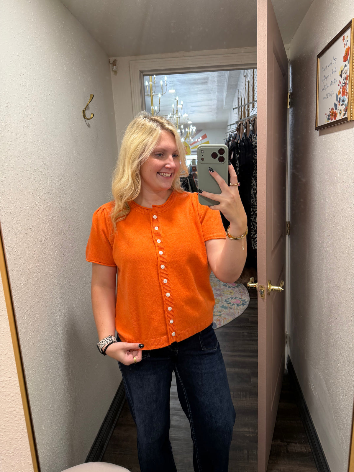 Orange Spirit Season Sweater
