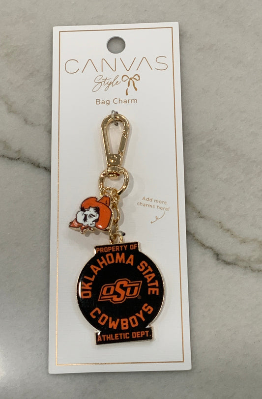 Vintage Athletic Bag Charm
