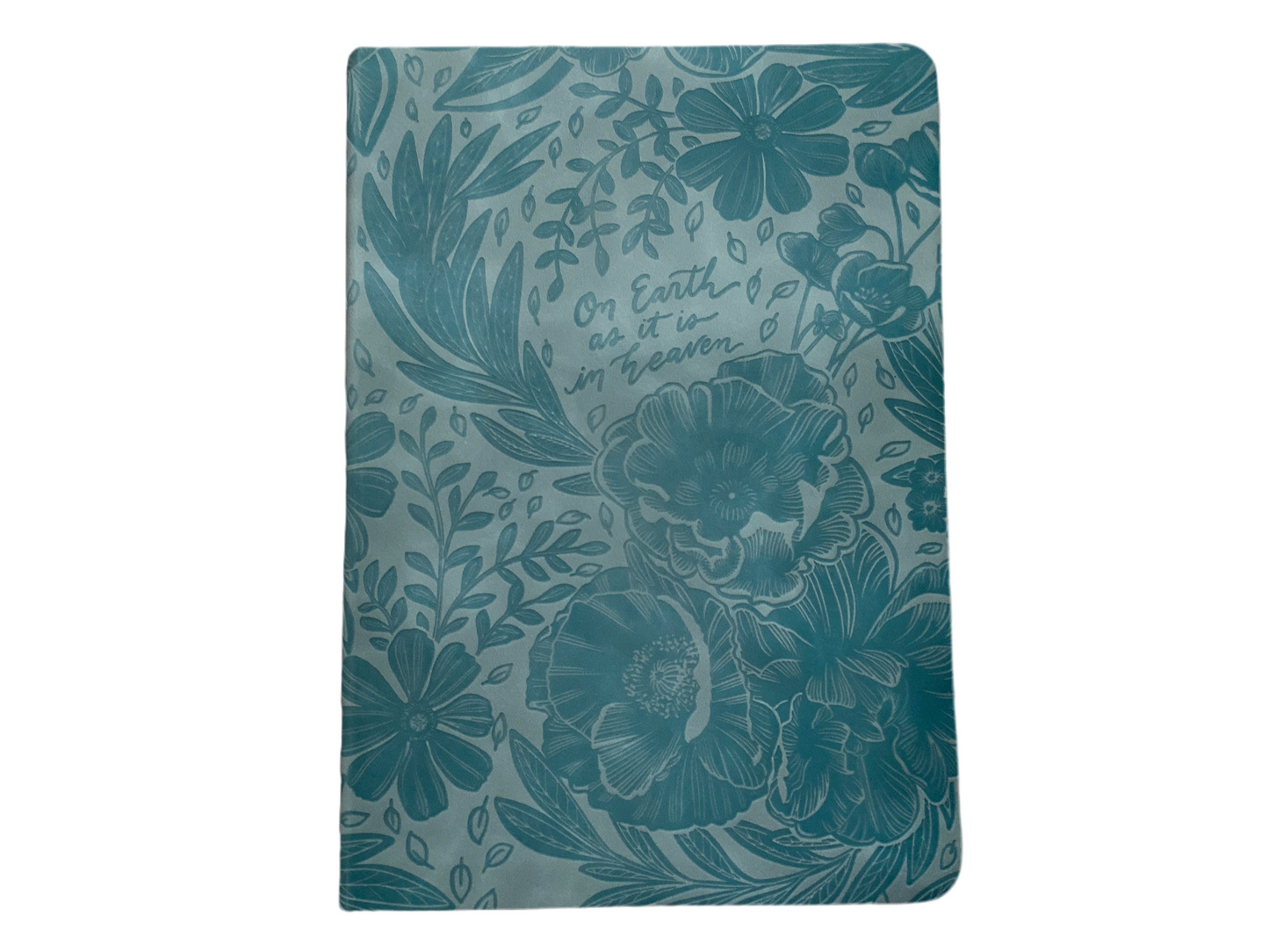 Blue Floral Notebook (117)