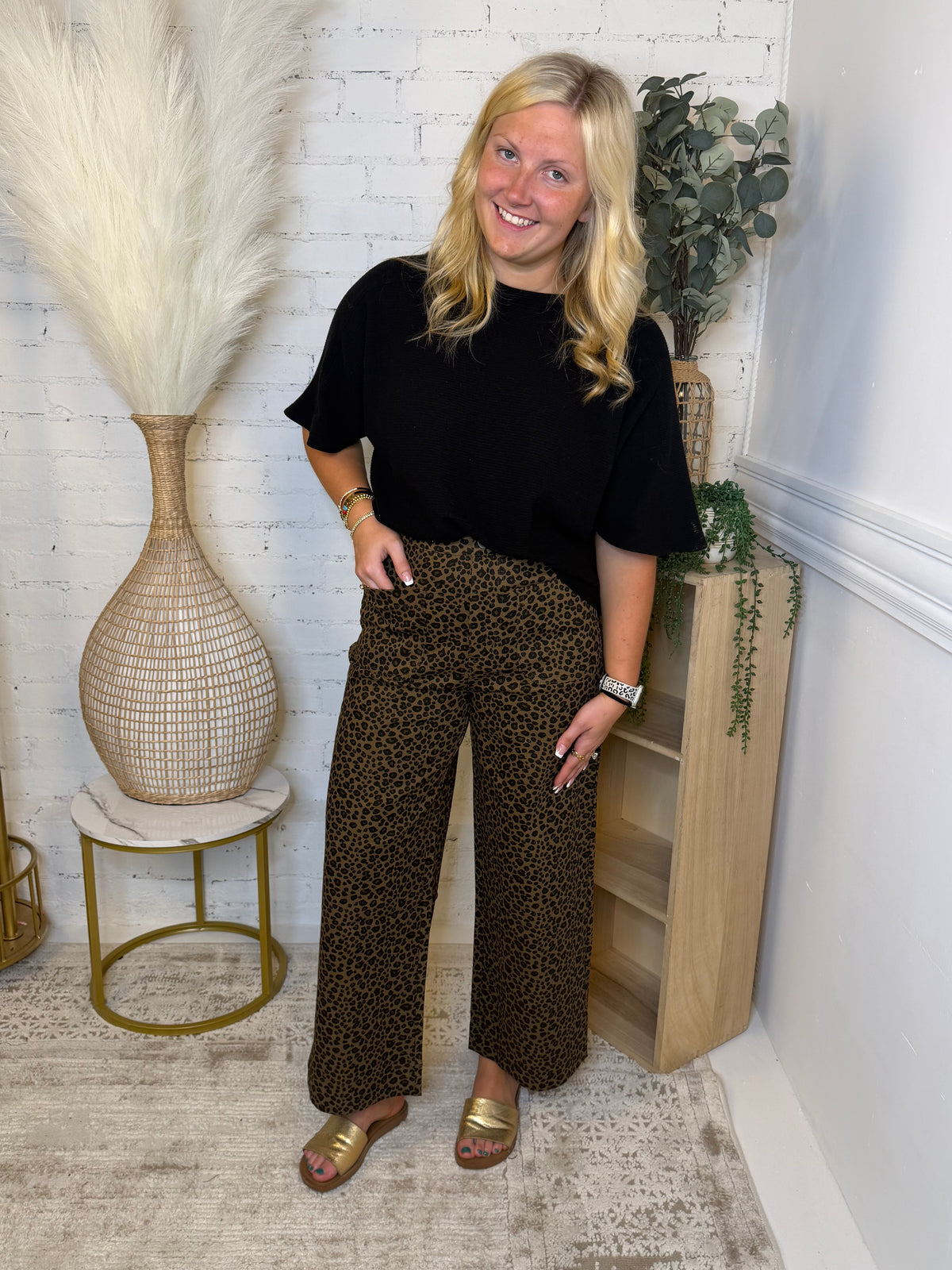 Wild Side Mocha Jeans