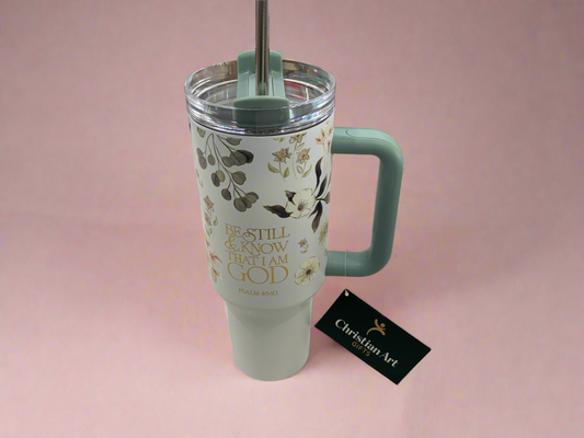 Travel Tumbler “Be Still and Know”