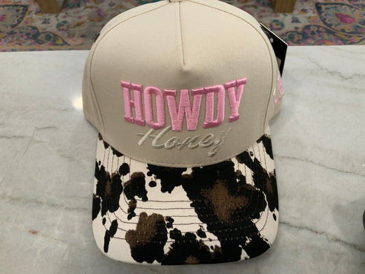 Howdy Honey Embroidered Hat