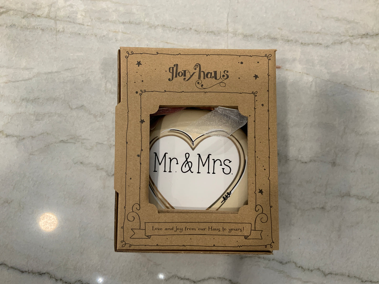 Mr & Mrs Ornament