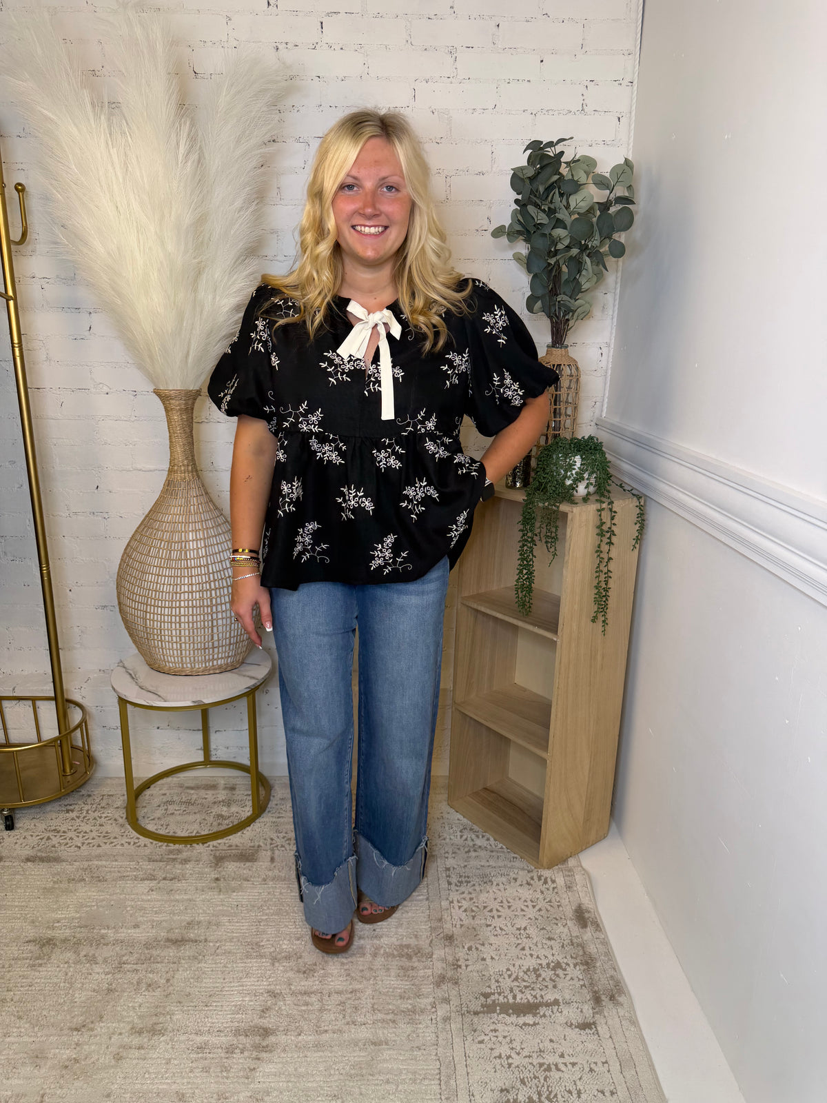 After Hours Floral Top