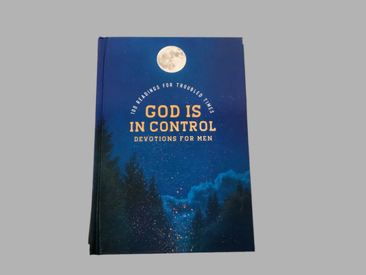 God is in Control Devotion for Men