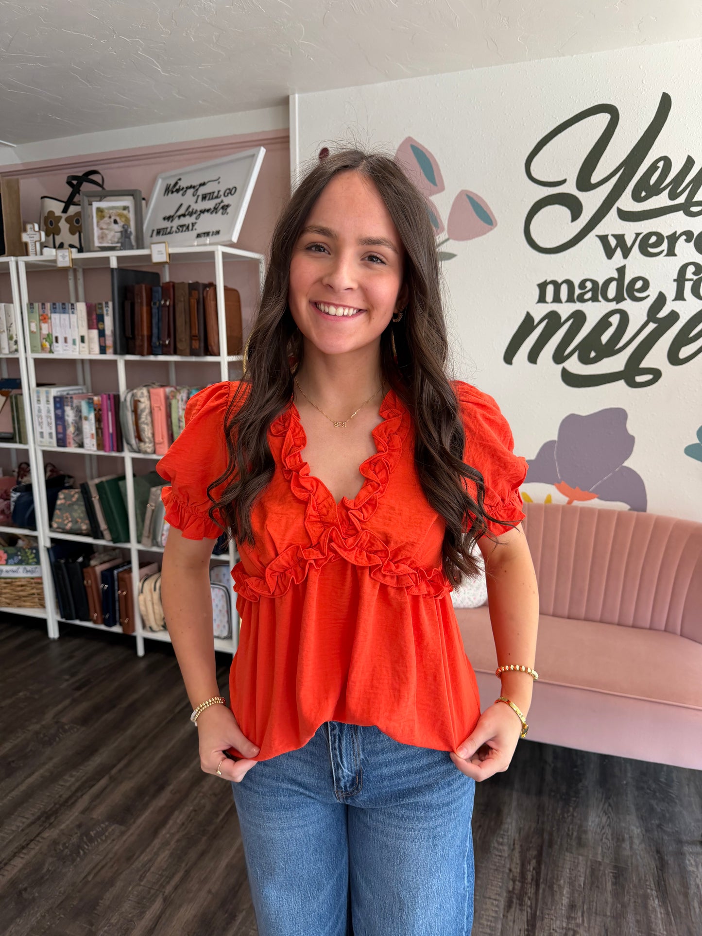 Gameday Darling Blouse