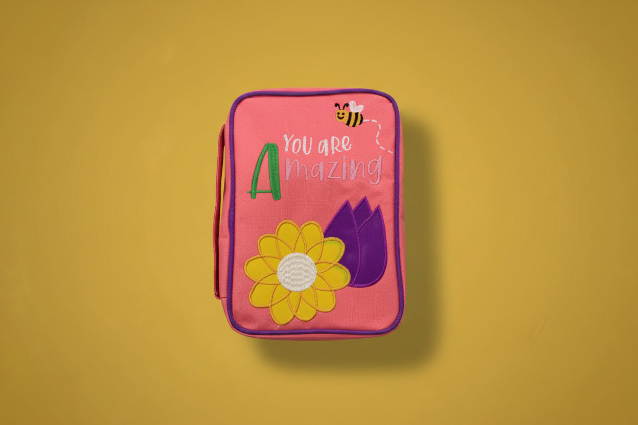 You Are Amazing Pink Bible Cover