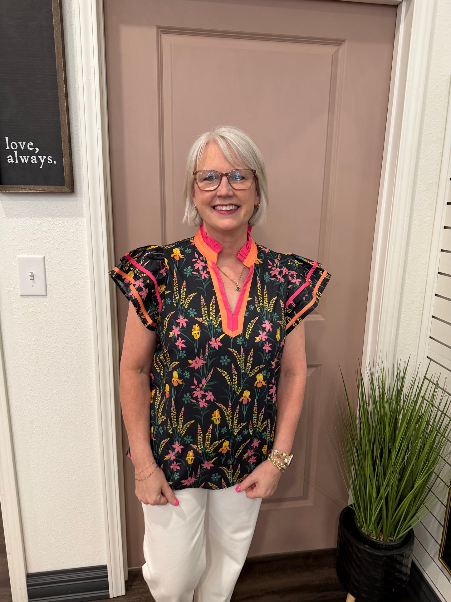 Wildflower Nights Blouse (117)