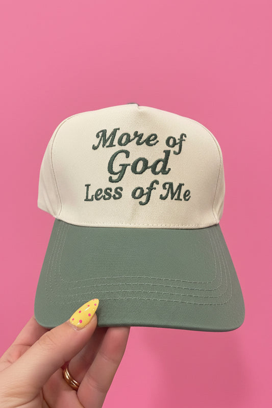 More Of God Green Hat