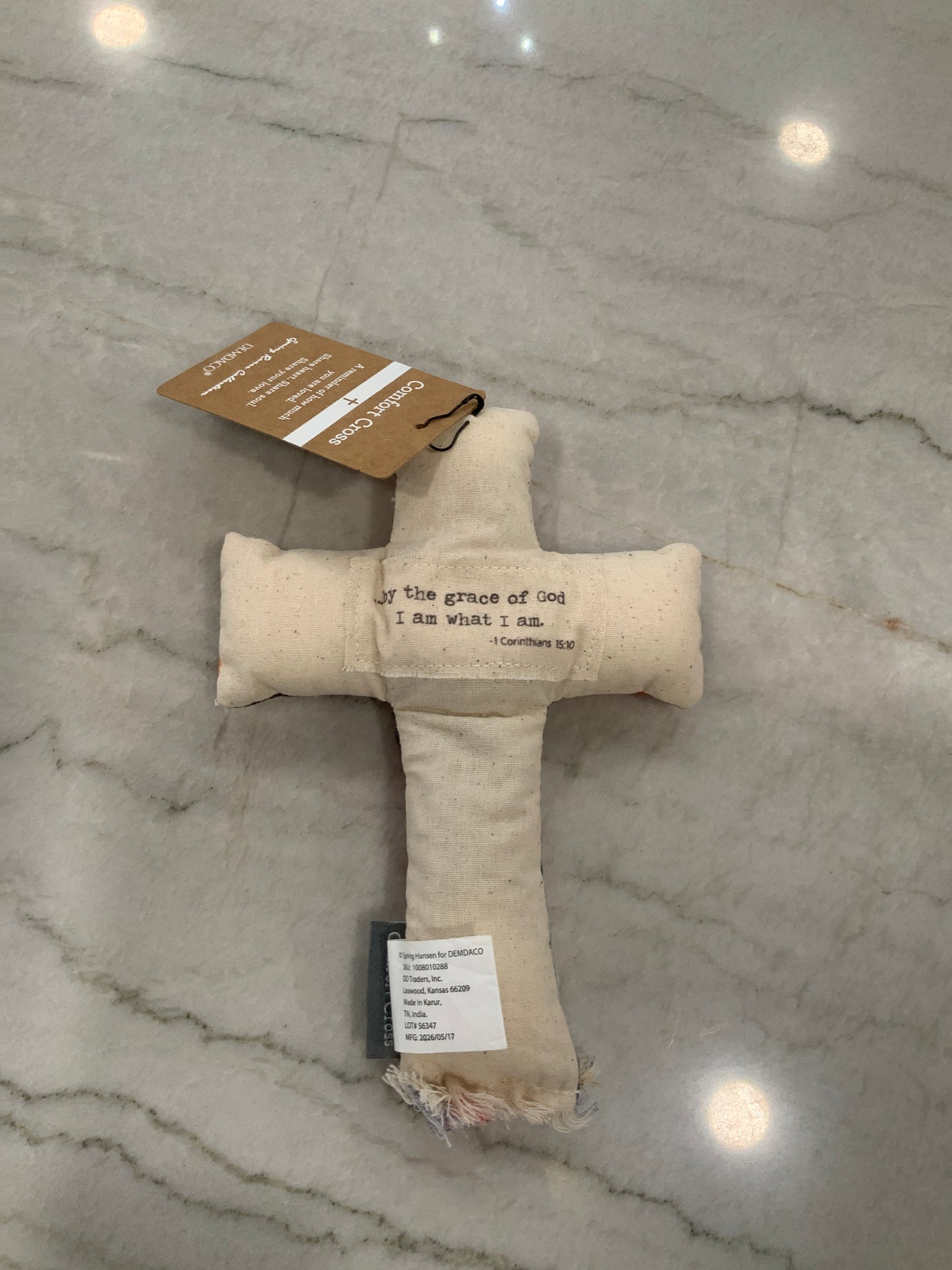 Amazing Grace Comfort Cross