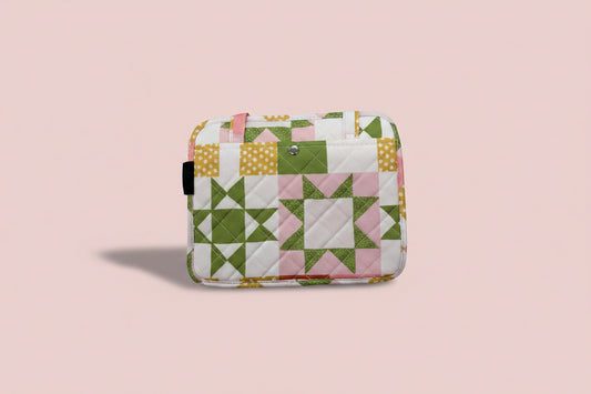 Happy Little Patches Bible Bag
