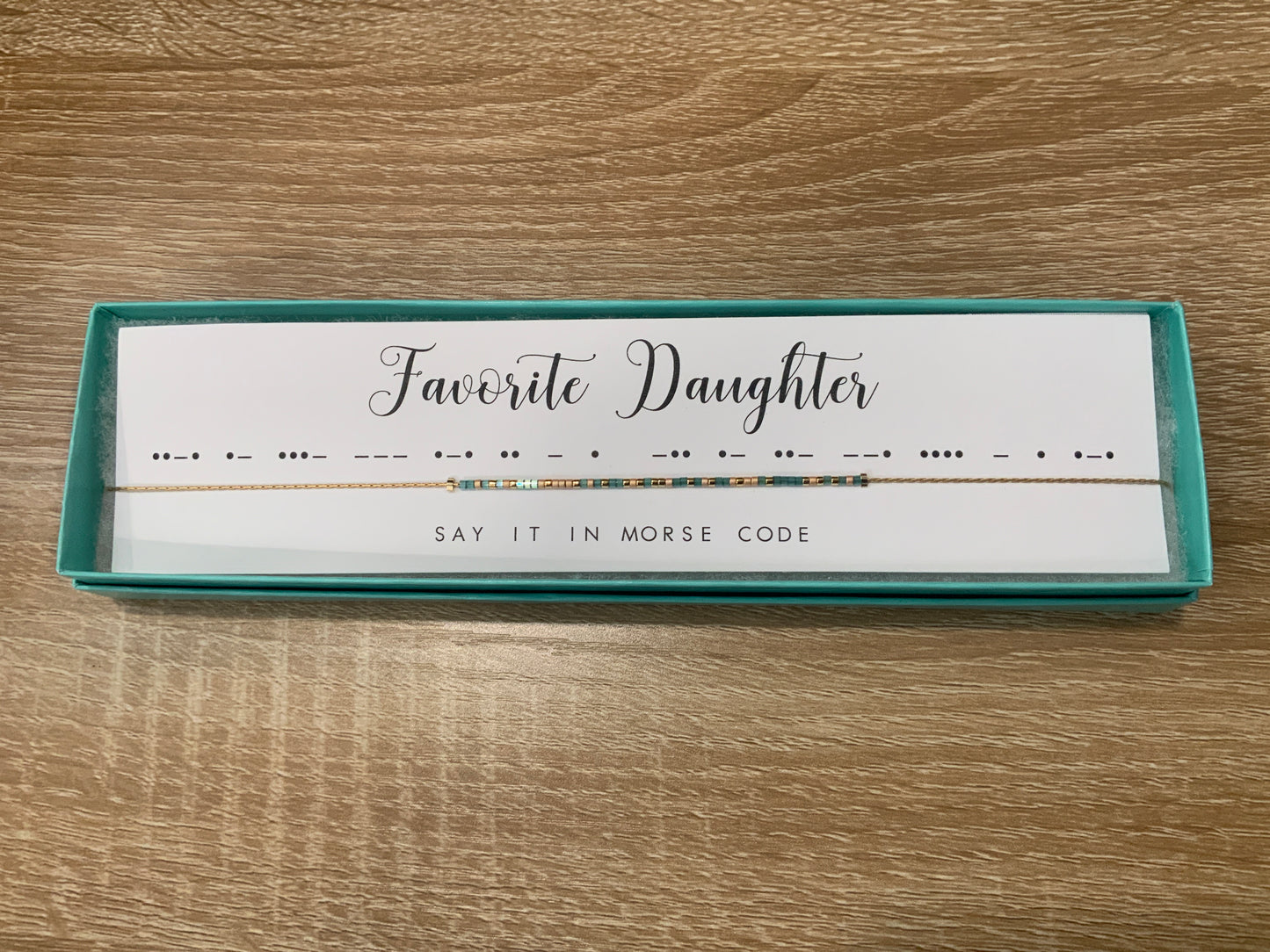 Favorite Daughter Necklace- Dot & Dash