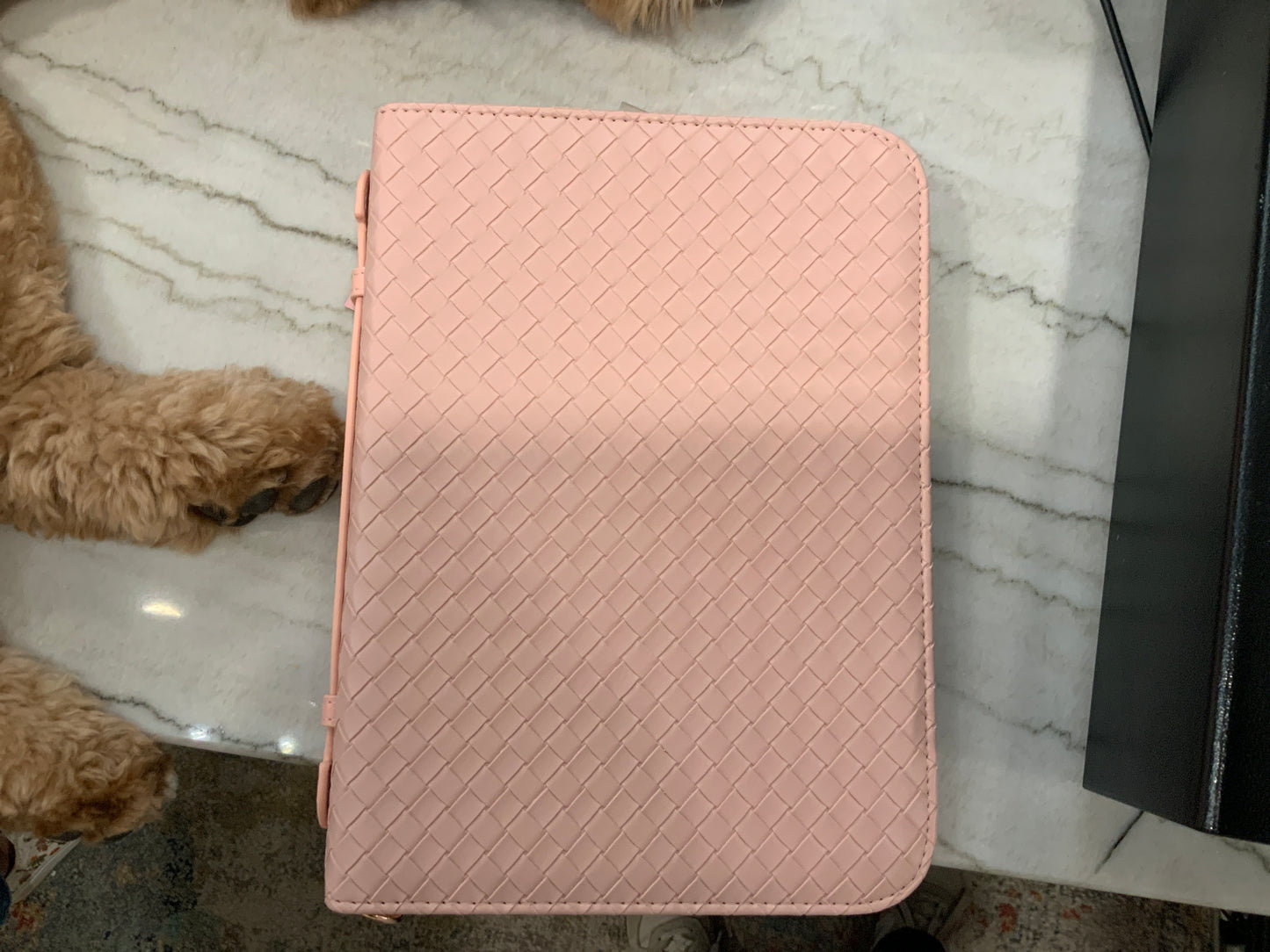 Blush Weave Bible Case