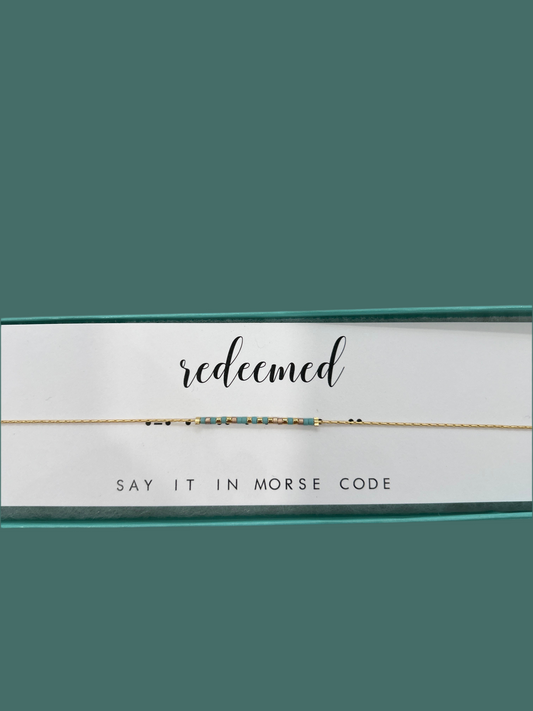 Redeemed Necklace - Dot & Dash