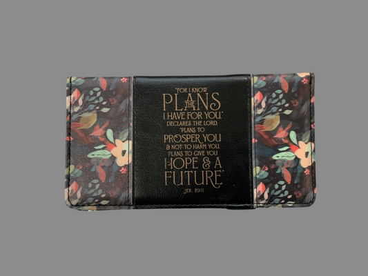 Plans for You checkbook cover