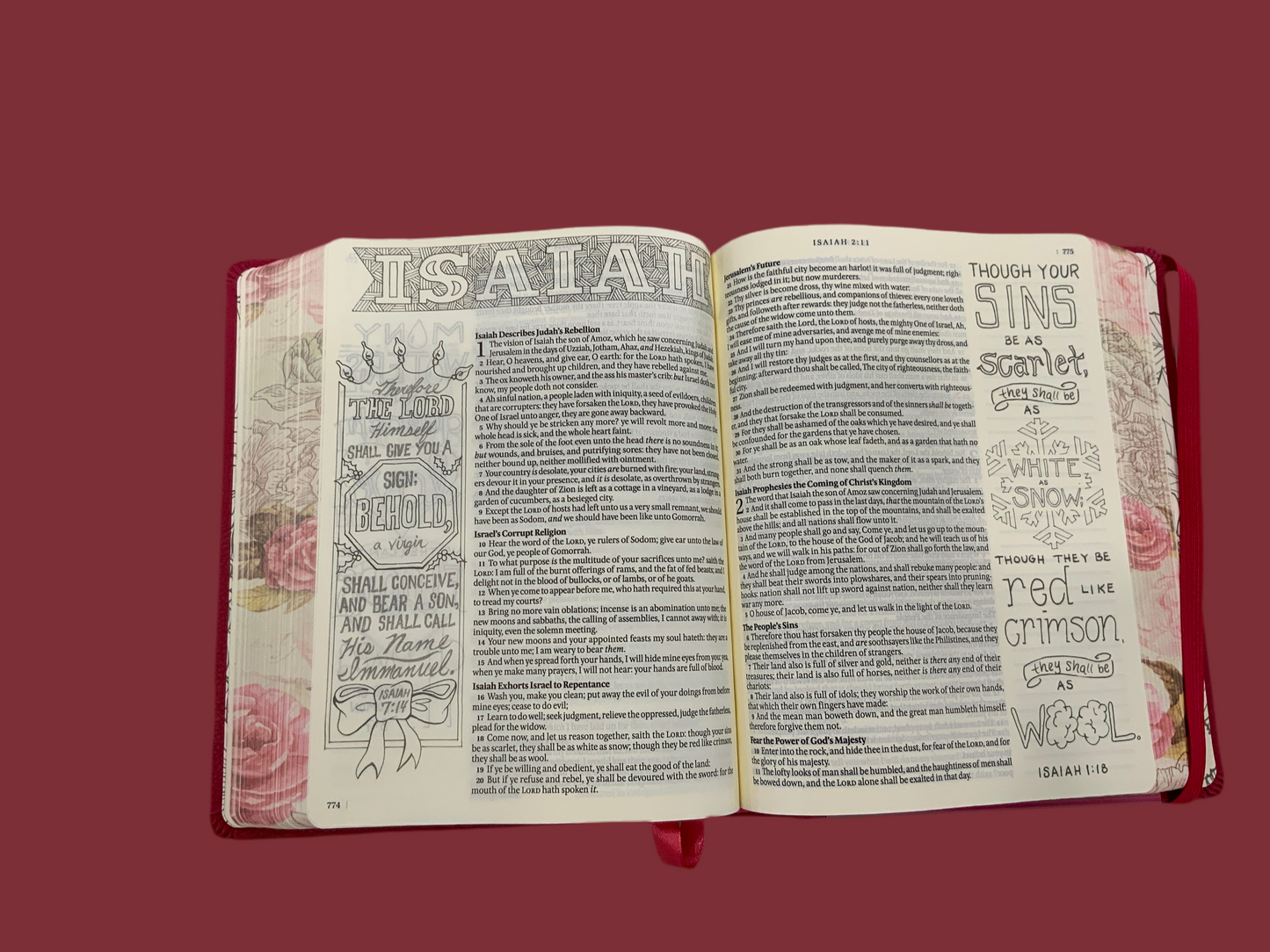 My Creative Bible KJV pink