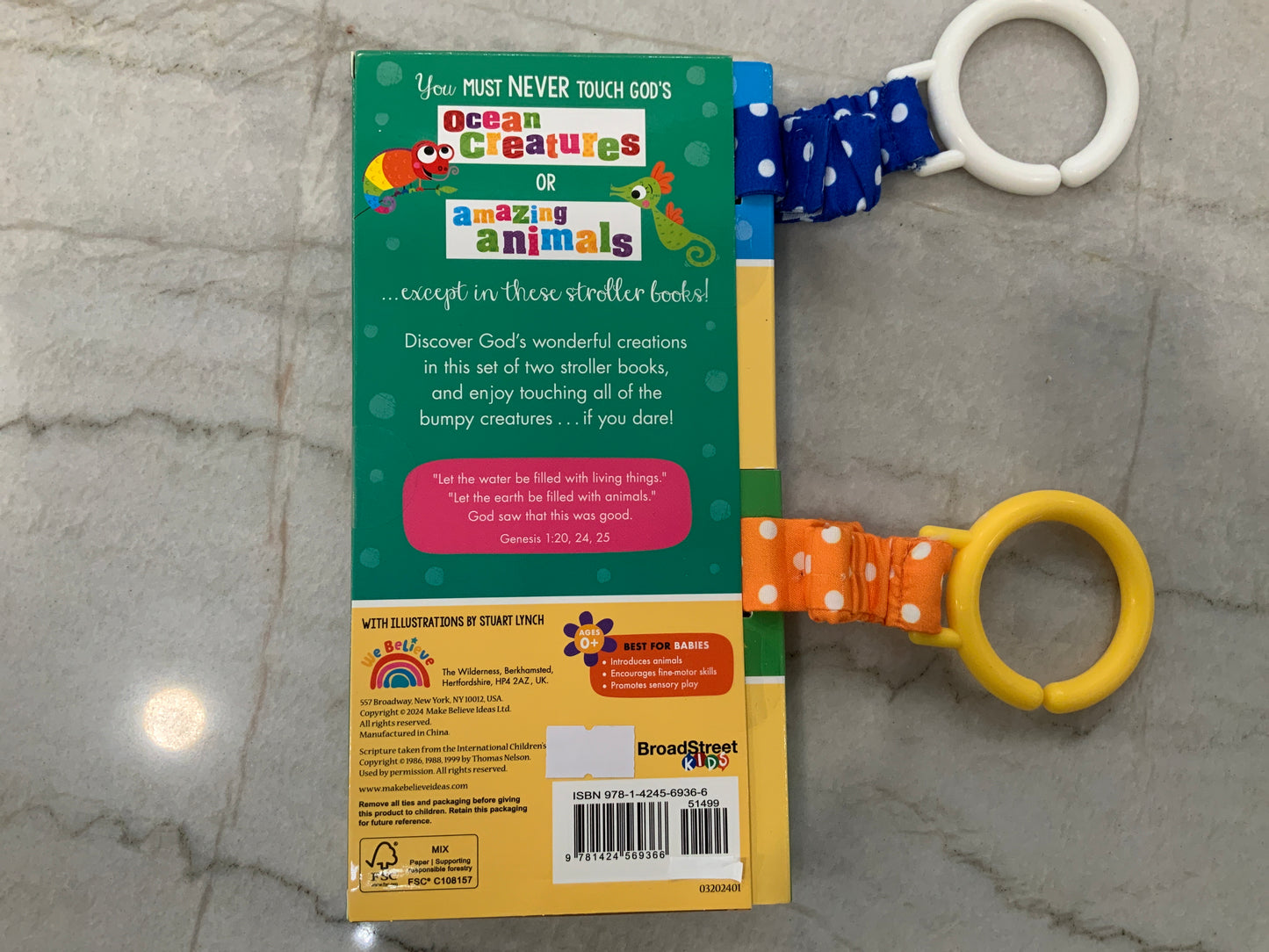 Never Touch God’s Clip On Stroller gift set