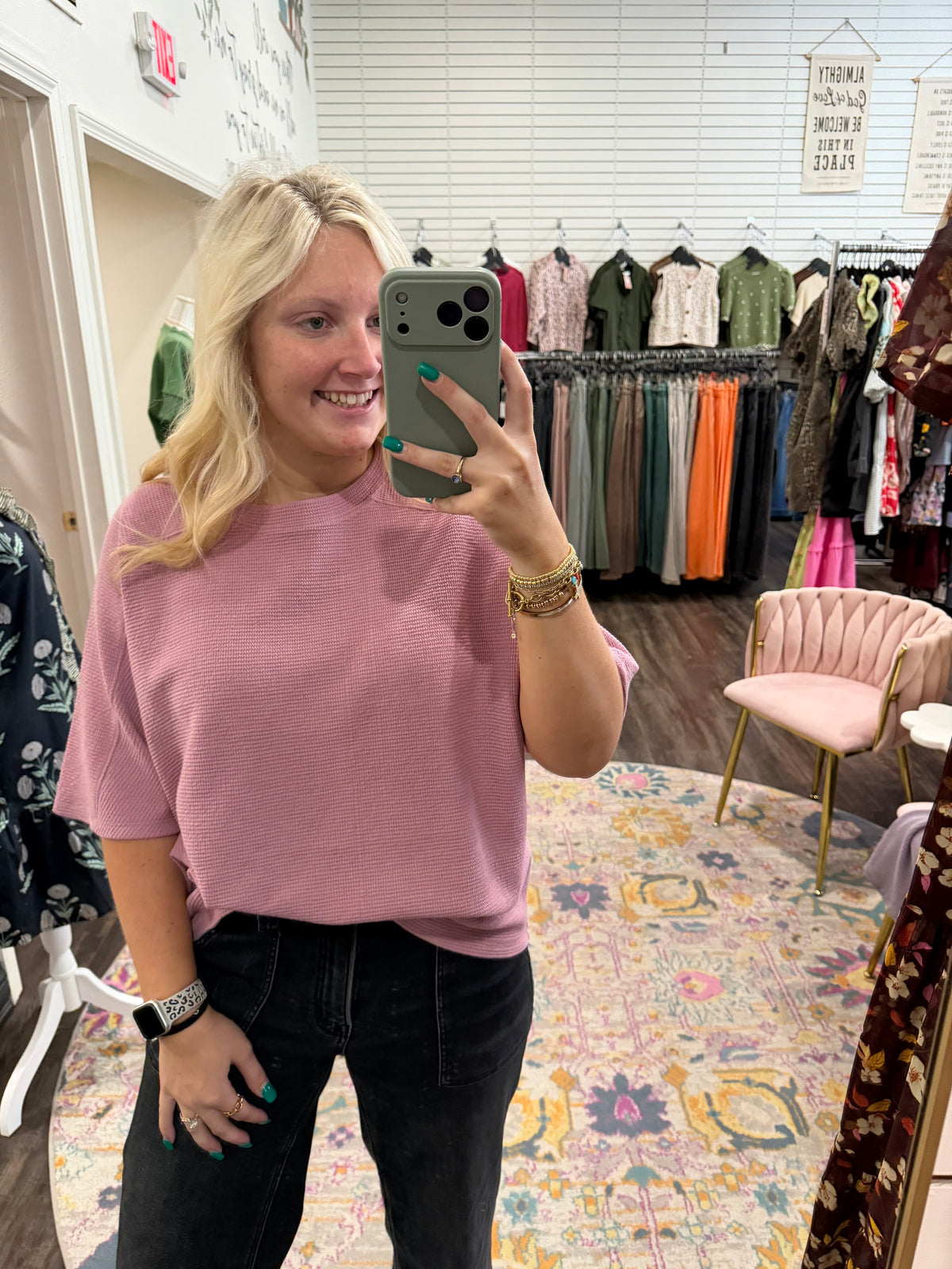 Light Rose Everyday Top (117)