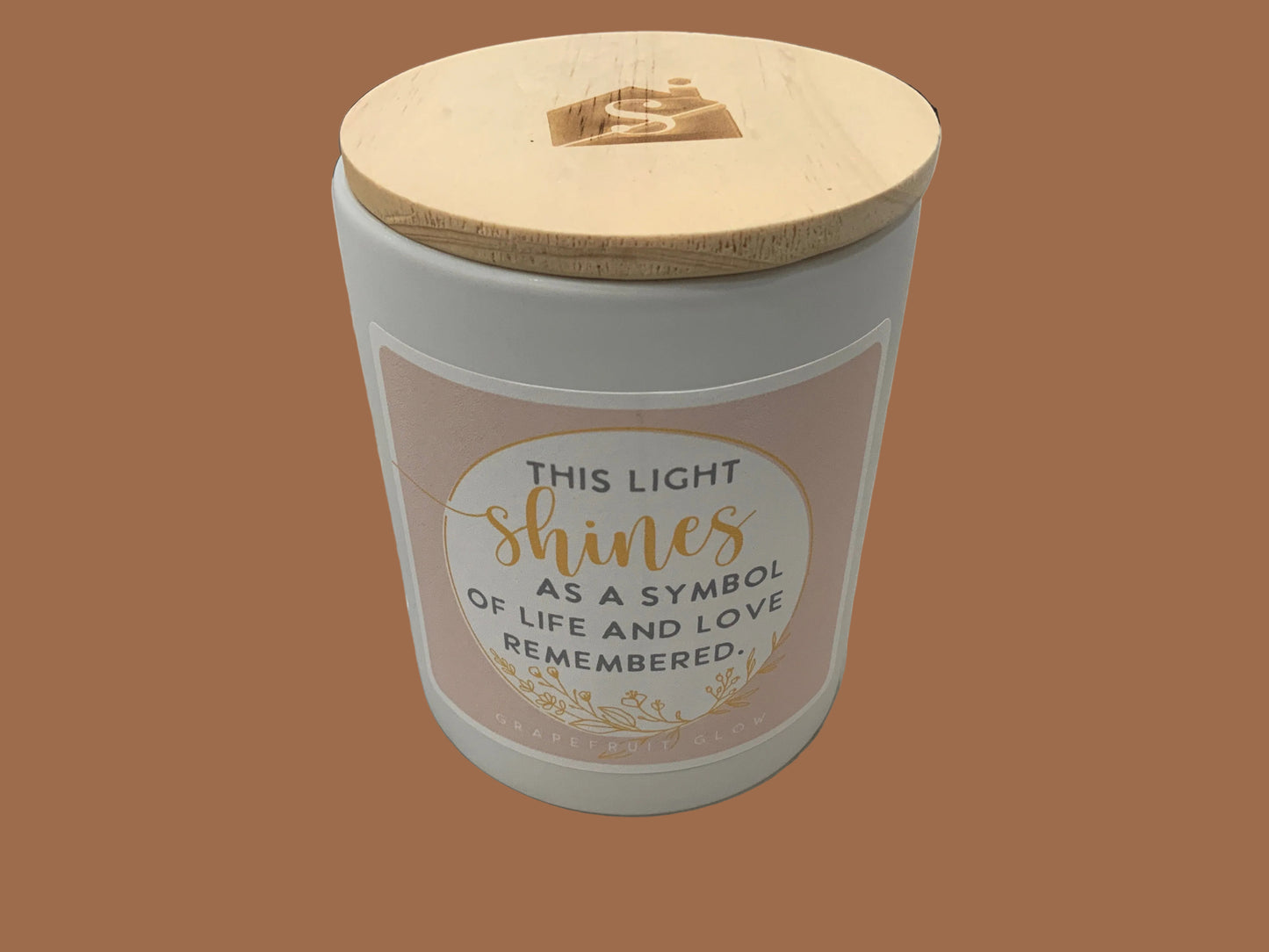 Light Shine Symbol Candle