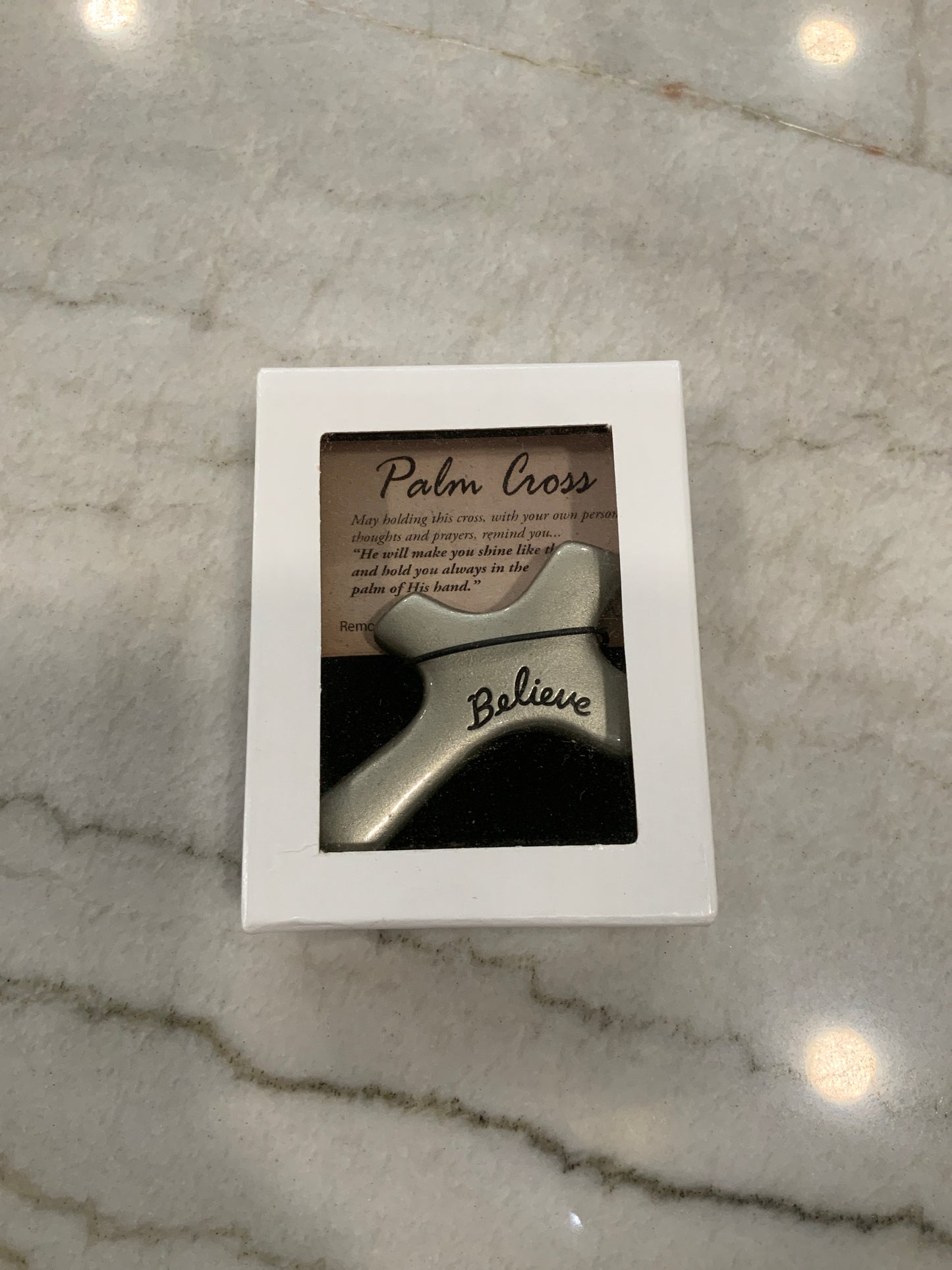 Believe Palm Cross